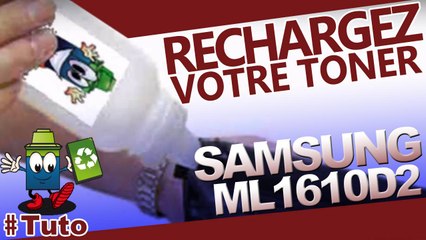 Comment bien recharger une cartouche laser Samsung Ml1610D2