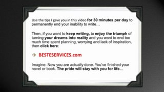 Overcoming Writers Block - An Easy Way In Just A Few Minutes