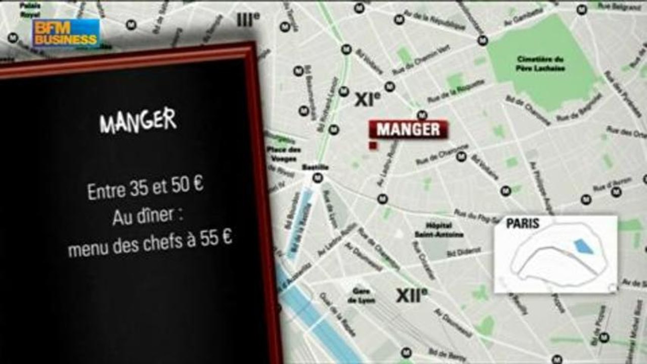 2 couverts : le "Manger", adresse participative, Emmanuel Rubin dans Paris est à vous - 21 mai