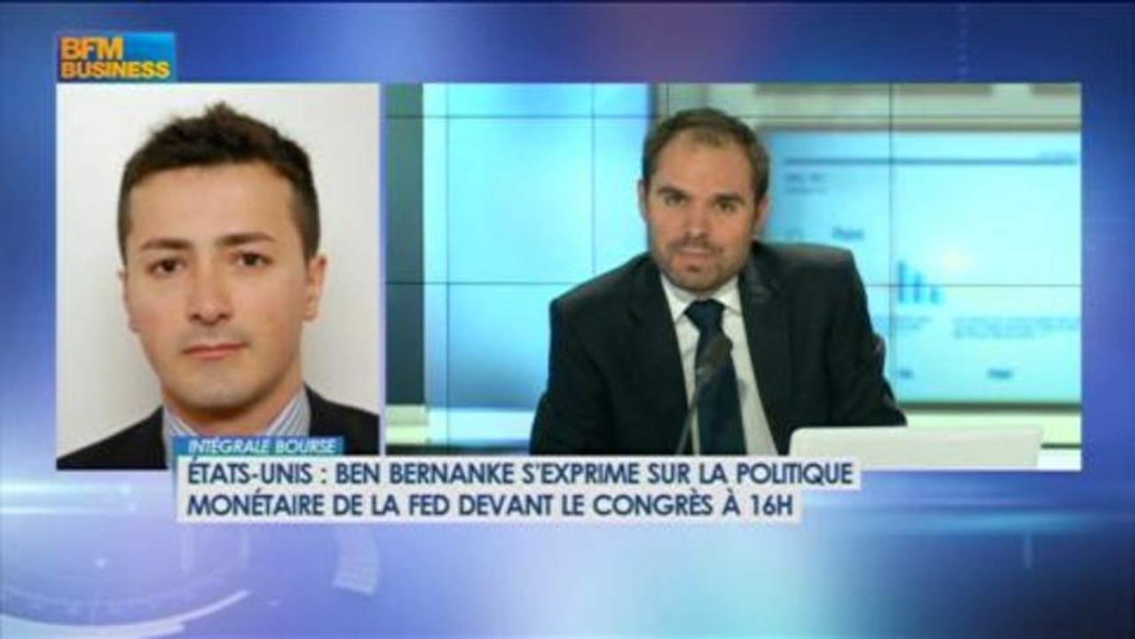 Que pourrait annoncer Bernanke ? Raphaël Gallardo dans Intégrale Bourse - 22 mai