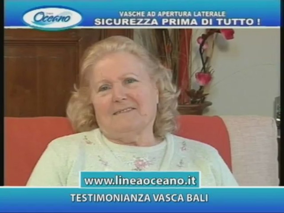 Vasca per anziani e disabili Bali - testimonianza di Giovanna