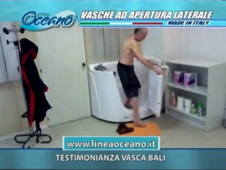 Vasca per anziani e disabili Bali - testimonianza di Tino