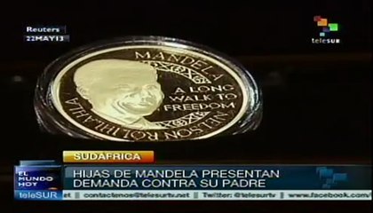 Hijas de Mandela demandan a su padre por derechos sobre obras de arte