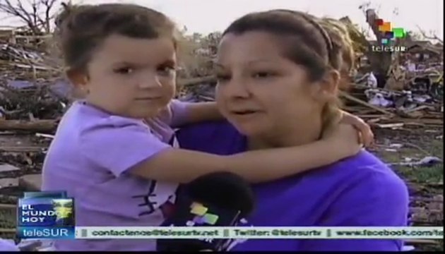 Continúa búsqueda de sobrevivientes en Oklahoma