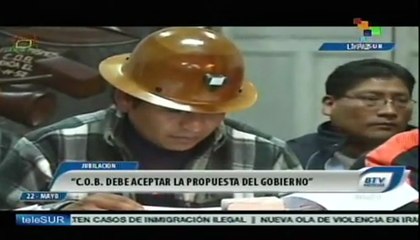 COB pone fin a huelga general en Bolivia