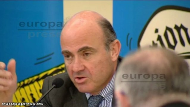 De Guindos: Bruselas no cuestiona el plan de reformas