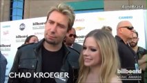 Entrevista com Avril Lavigne e Chad Kroeger no Billboard Music Awards