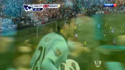 David Silva vs Norwich (H) 2012-2013 EPL HD