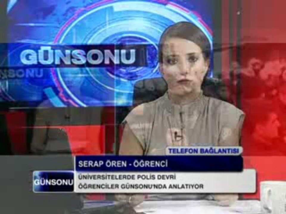 GÜNSONU ÜNİVERSİTEDE POLİS DEVRİ
