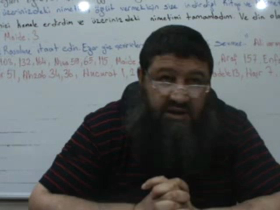 Mezhepler ve Tarikatlar 03- Huseyın Ebu Emre