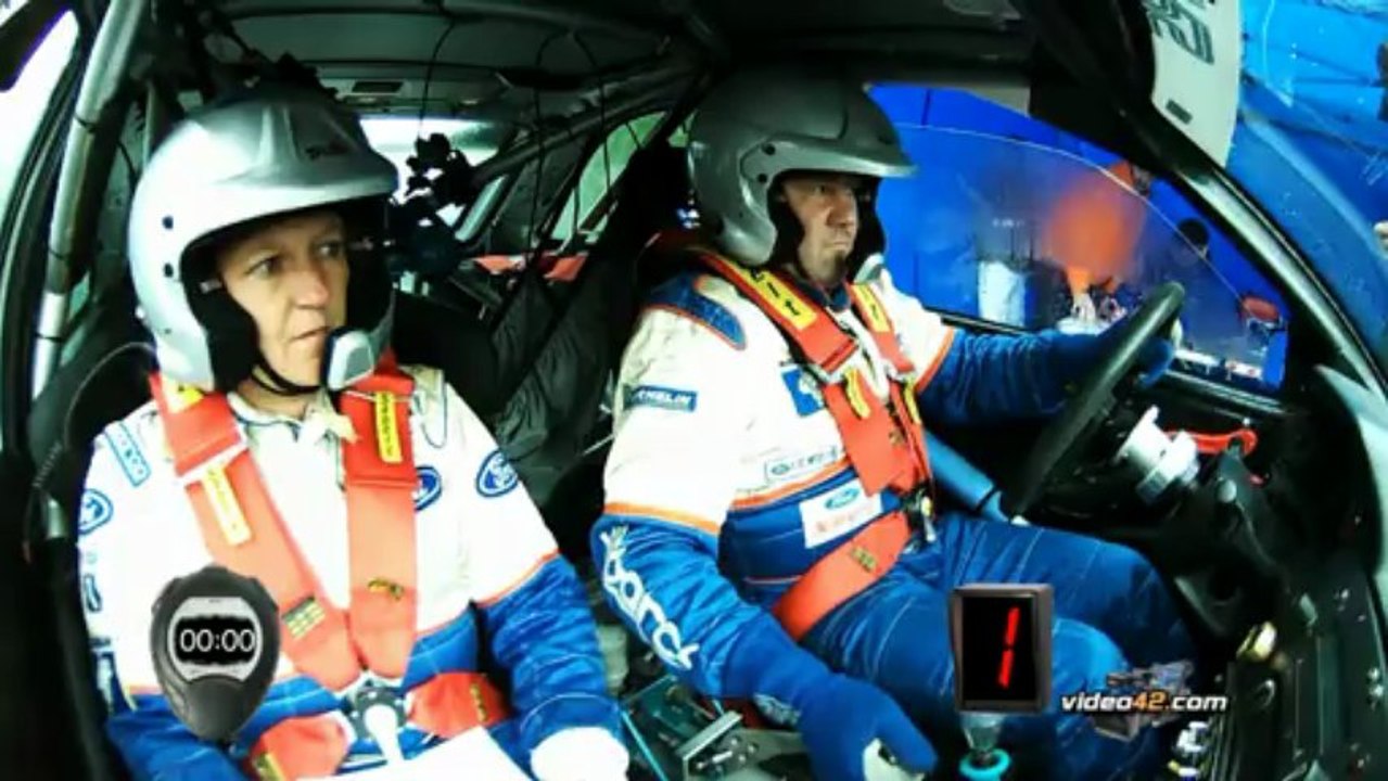 rallye chambost 2013 ford escort cosworth GR.A  par video42