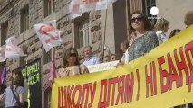 Kiev: botte da orbi in consiglio comunale