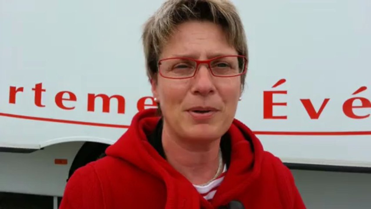 Championnat de France de Triathlon et Duathlon UNSS 2013 (Interview Marie Hélène Dupré)