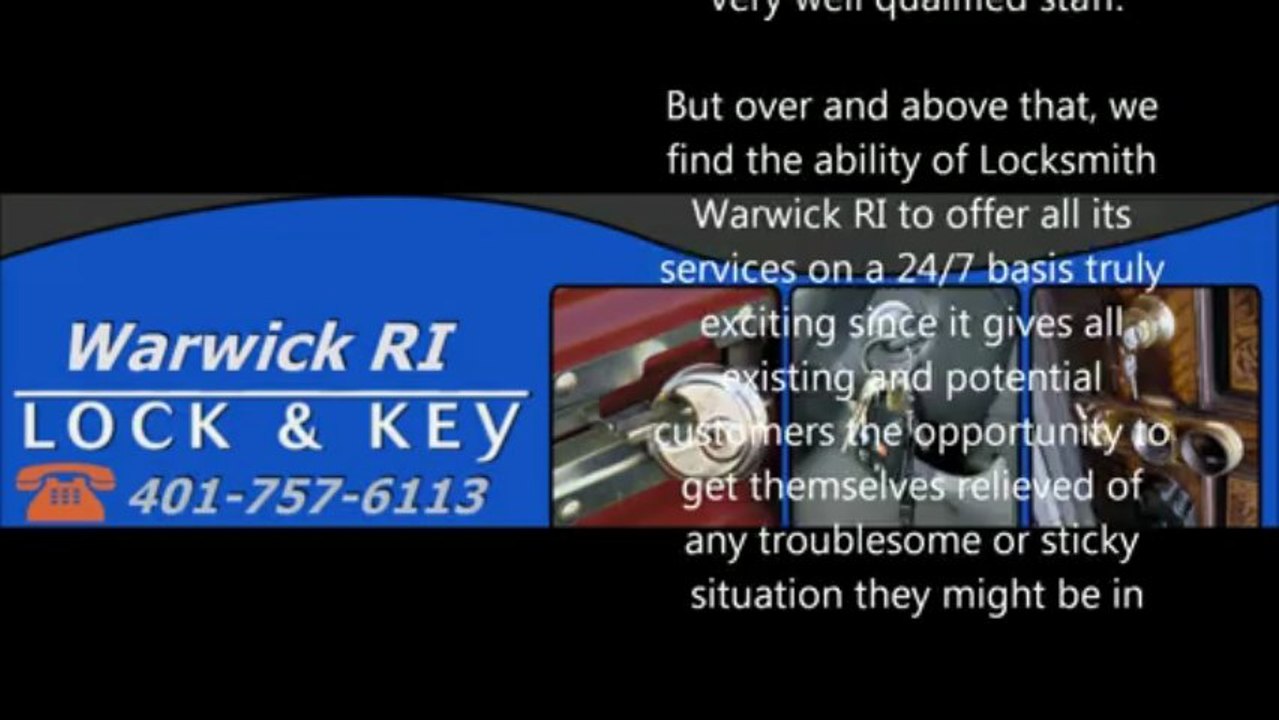 Locksmith Warwick RI | 19 $ Locksmith | 24x7 SERVICE | 401-757-6113