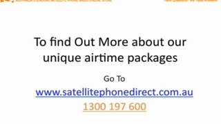 who in Australia offers a full range of competitive airtime contracts for an Isatphone pro satellite phone