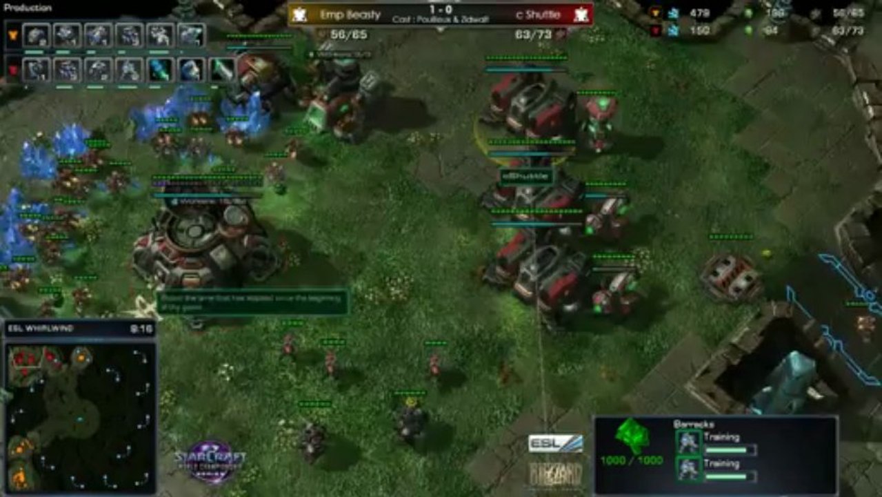 Beastyqt vs Shuttle - Game 2 - Starcraft 2