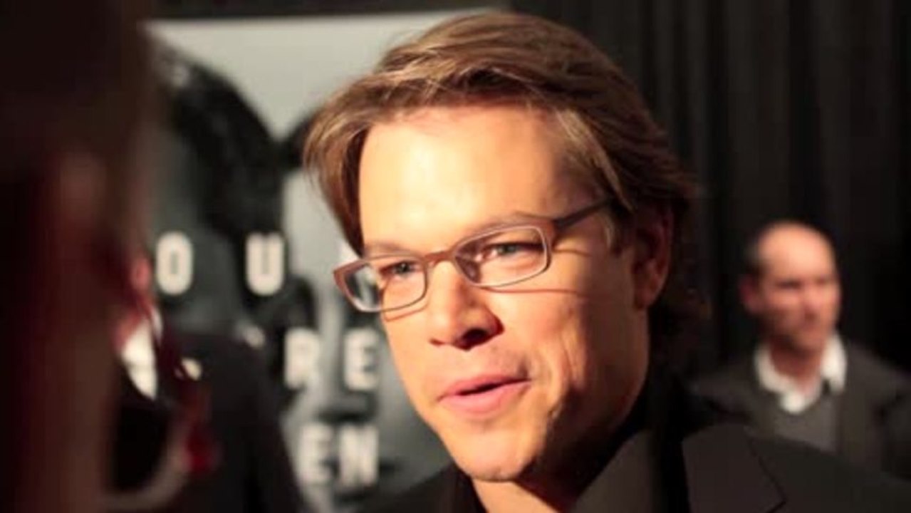 Matt Damon Thinks Angelina Jolie is Awesome