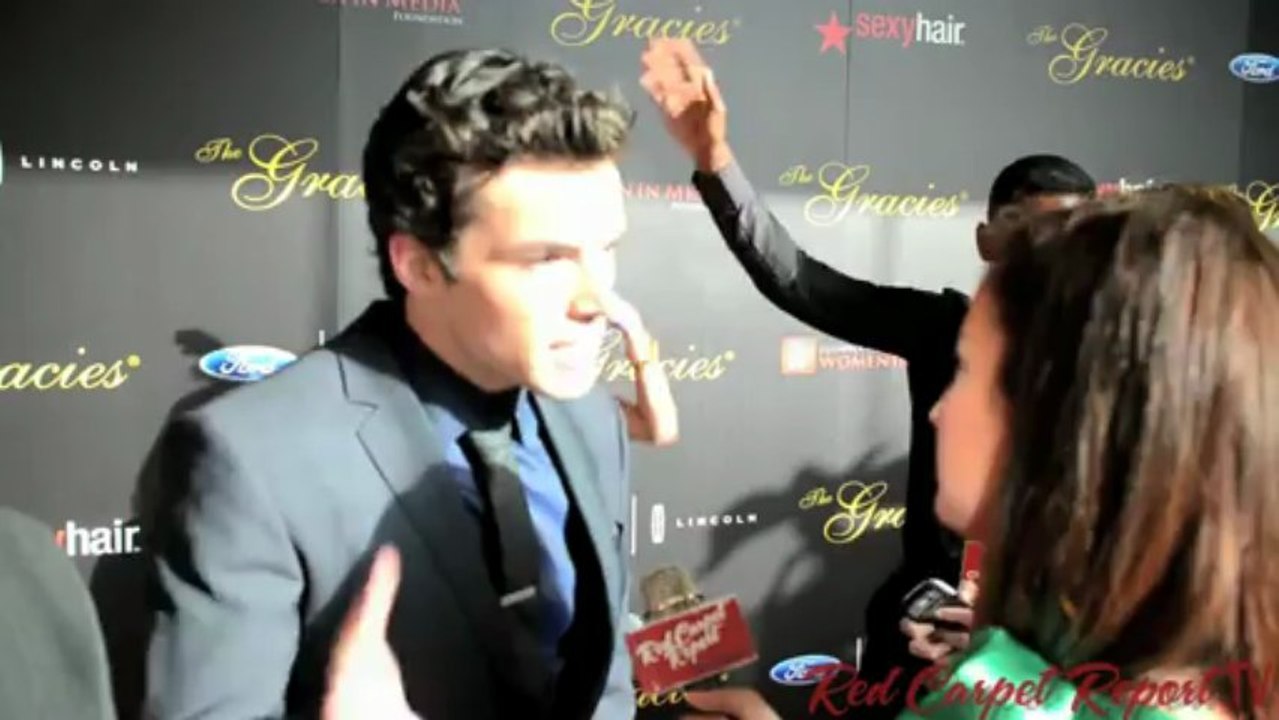Ian Harding at the 2013 Gracie Awards #thegracies @IanHarding