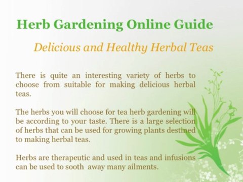 Herb Gardening | Discover the Secrets to Growing a Fantastic Herb Garden