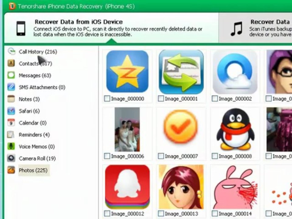 iPhone 4S File Recovery - Recover Deleted Data on iPhone 4S