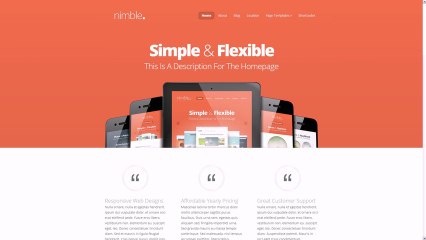 Responsive Wordpress Theme
