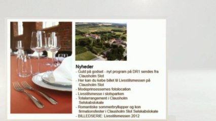 Clausholm slot livsstilsmesse 2018