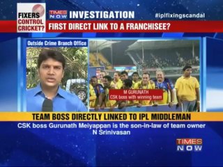 BCCI chief's son-in-law under scanner