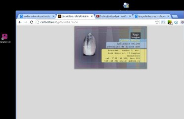 model carte vizita pfa