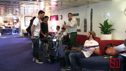 Napoli - La Nave della Legalità, pronta a salpare -1- (22.05.13)