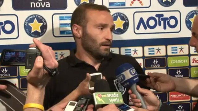 Δηλώσεις του Δημήτρη Σαλπιγγίδη μετά τη νίκη στην Τρίπολη