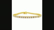 6.5inch 1.83ct Diamond Tennis Bracelet In 14k Yellow Gold Review