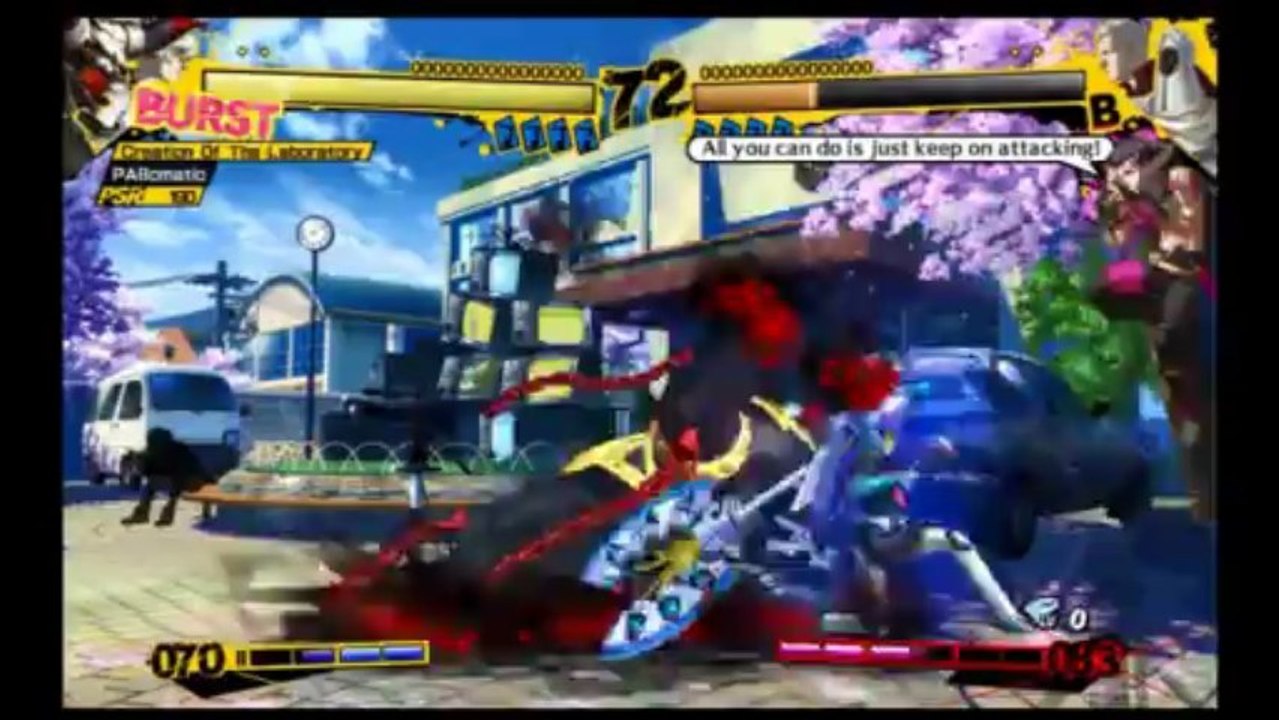 Persona 4 arena / du fight entre pote 05