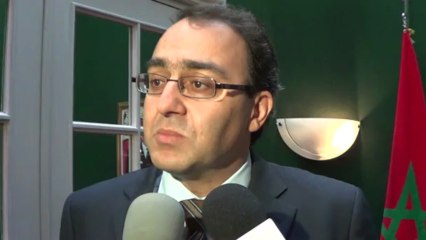 M.  Karim Ghellab... reçoit M. Patrick Herminie , Président de l'Assemblée nationale de la République des Seychelles..