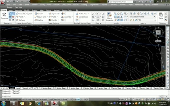 Civil 3D 2011 Tutoriales RG - 33- EXPORTAR DIBUJO DE CIVIL 3D A AUTOCAD