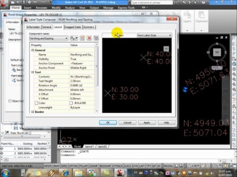 Civil 3D 2011 Tutoriales RG - 04-b PUNTOS Y FORMATOS