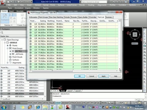 Civil 3D 2011 Tutoriales RG - 06- POINT GROUP