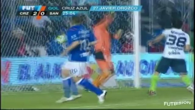 Cruz Azul vs Santos 2-1 Liguilla Semifinal Vuelta Clausura 2013 Liga MX - Goles