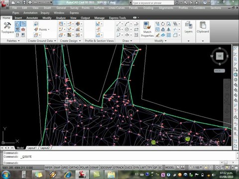 Civil 3D 2011 Tutoriales RG - 11-b EDICION DE SUPERFICIE