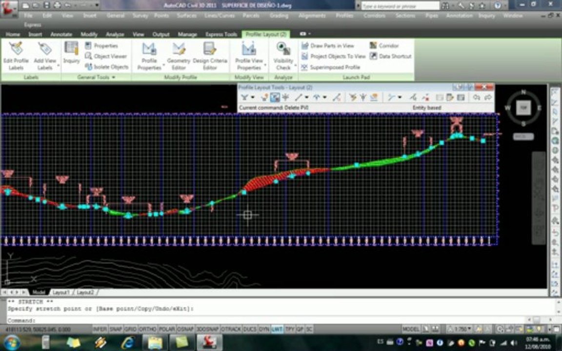 Civil 3D 2011 Tutoriales RG - 22- HATCH ENTRE PERFILES