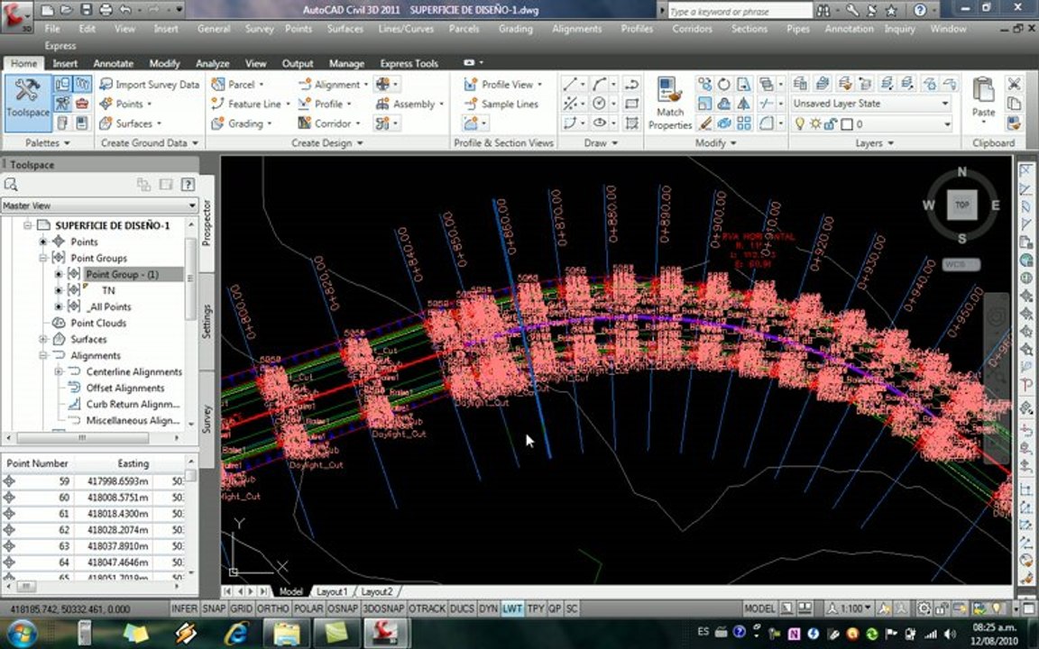 Civil 3D 2011 Tutoriales RG - 25- CORRIDOR