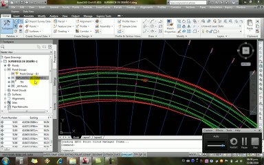Civil 3D 2011 Tutoriales RG - 26- PUNTOS REPLANTEO DE CORRIDOR