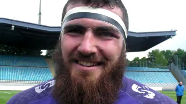 Damien Jourdain réagit après la montée de l'USB en Pro D2