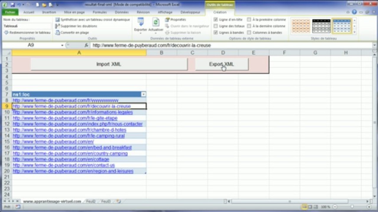 Programmation VBA | TP numéro 6