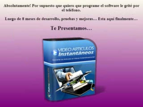 Video Articulos Instantaneos - Alta Conversion | Video Articulos Instantaneos - Alta Conversion