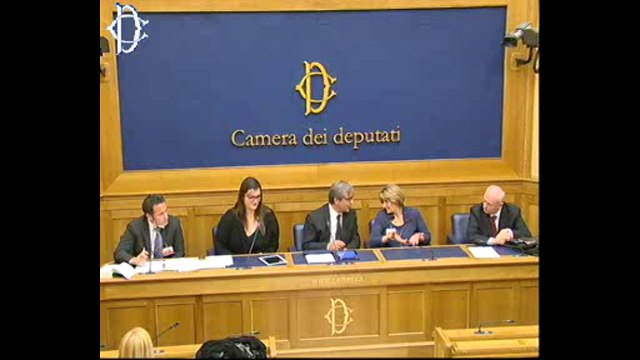 Bruno Tabacci - Presentazione proposta di legge sul femminicidio (22.05.13)