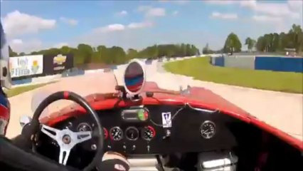 2012 Sebring Historics Lorne Leibel 1965 Shelby Cobra #8 - Feature Race