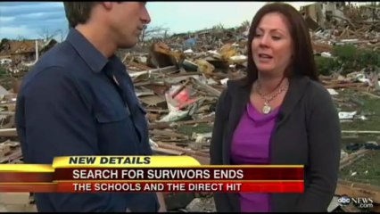 Oklahoma Tornado  22 People Weather Storm in Bank Vault