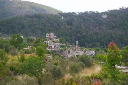 Esed güçlerinin saldırısını AA görüntüledi