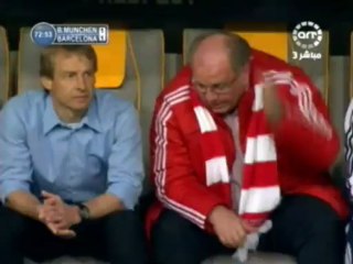 بايرن ميونخ 1-1 برشلونة الاياب 08-09