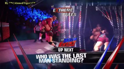 WWE4U.com عرض مين إيفنت الأخير بتاريخ23/05/2013